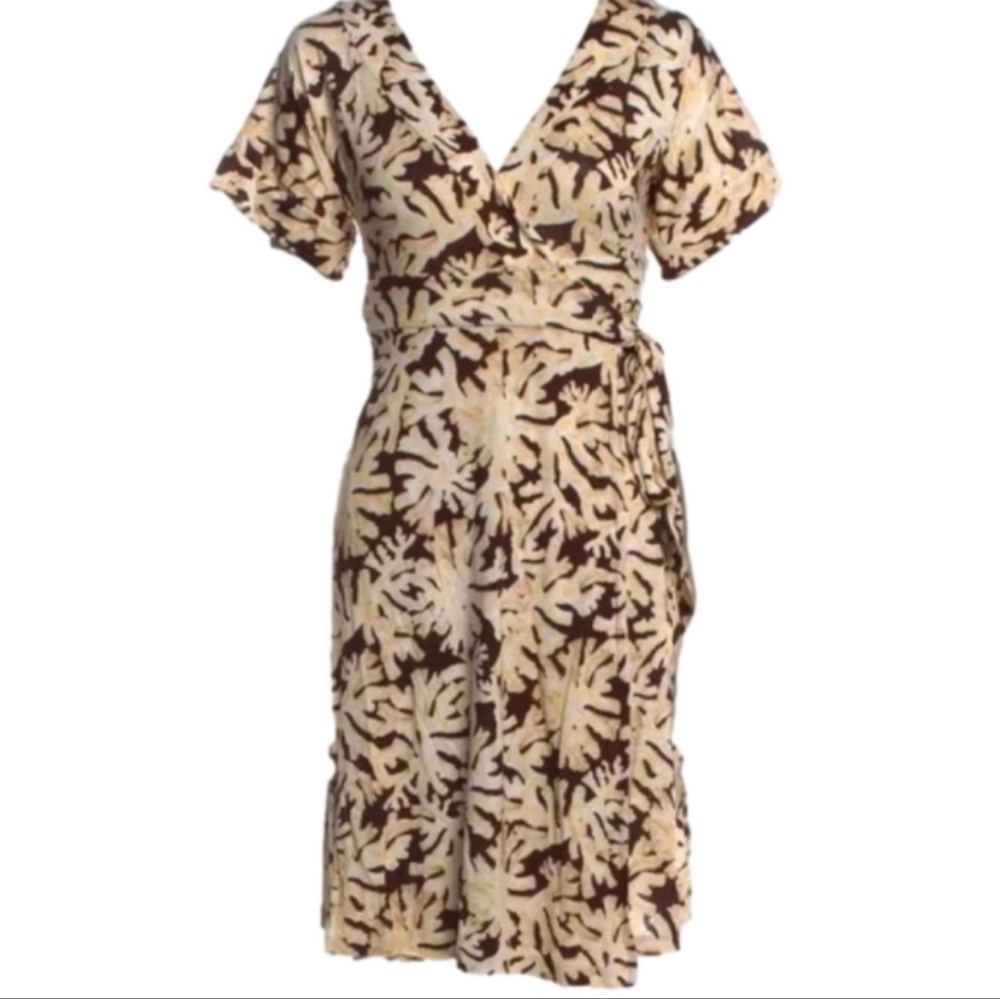Diane Von Furstenberg Women's Silk Wrap Dress Size 4